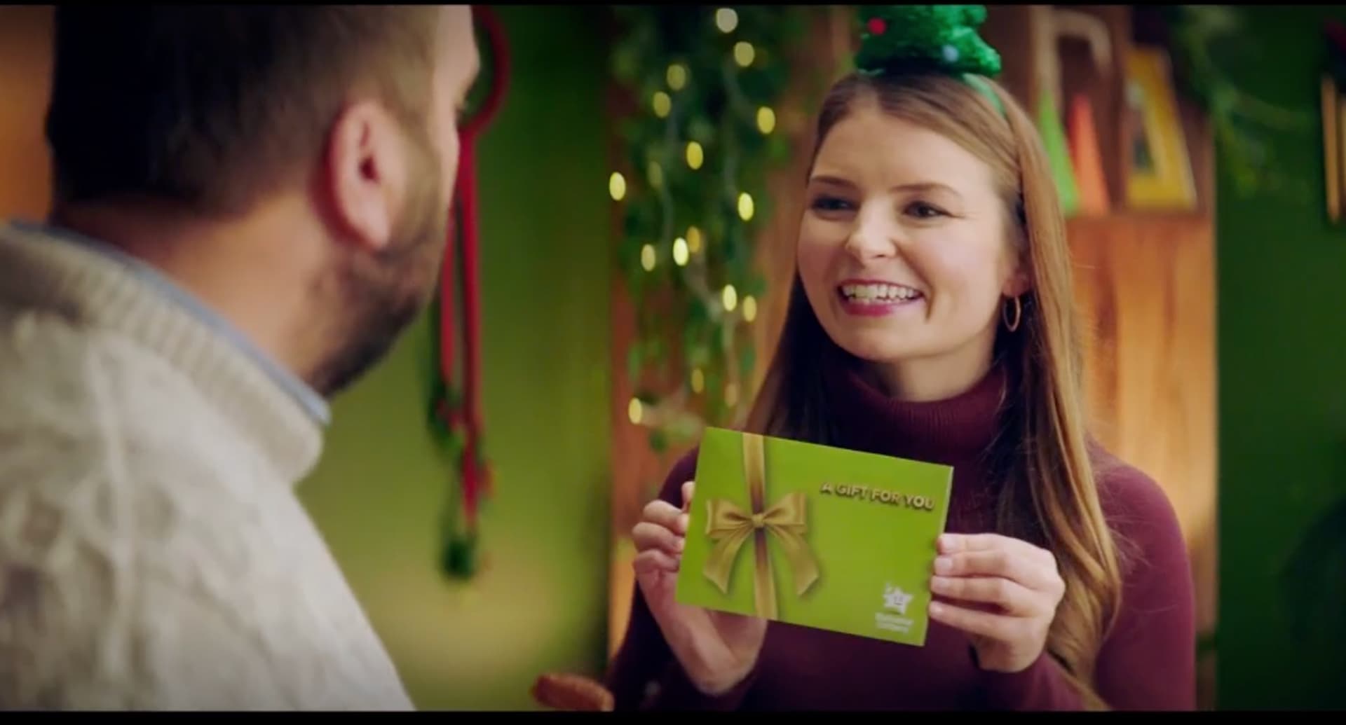 Millionaire Raffle TV campaign - gifting scene